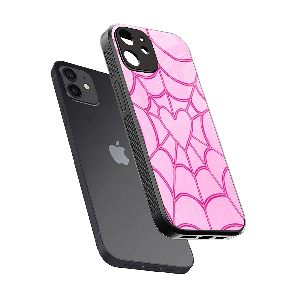 Jelly Bean sleek iphone 11 cover with tempered glass back and TPU edges