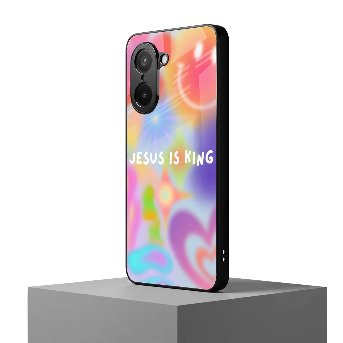 Jesus Is King oneplus nord ce5 5g mobile cover | shockproof glass phone case