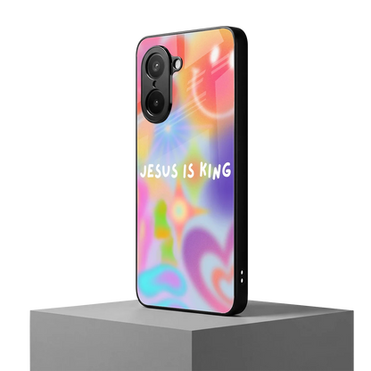 Jesus Is King oneplus nord ce5 5g mobile cover | shockproof glass phone case