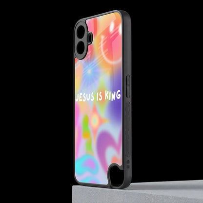 Jesus Is King cmf nothing phone 1 mobile cover | shockproof glass phone case