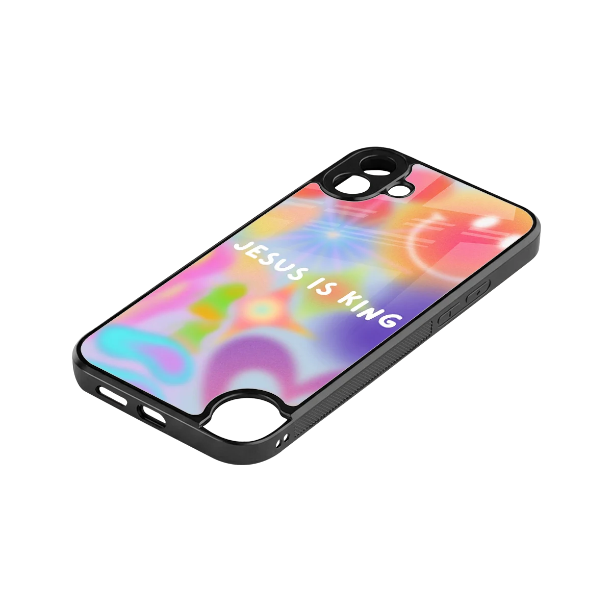 Jesus Is King stylish phone case for cmf nothing phone 1 | glossy glass and slim fit