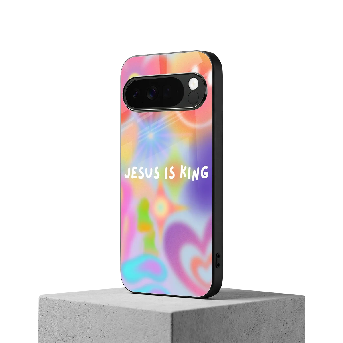 Jesus Is King google pixel 10 pro xl mobile cover | shockproof glass phone case