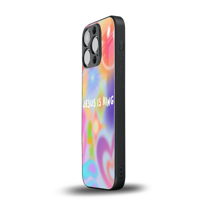 Jesus Is King iphone 13 pro mobile cover | shockproof glass phone case