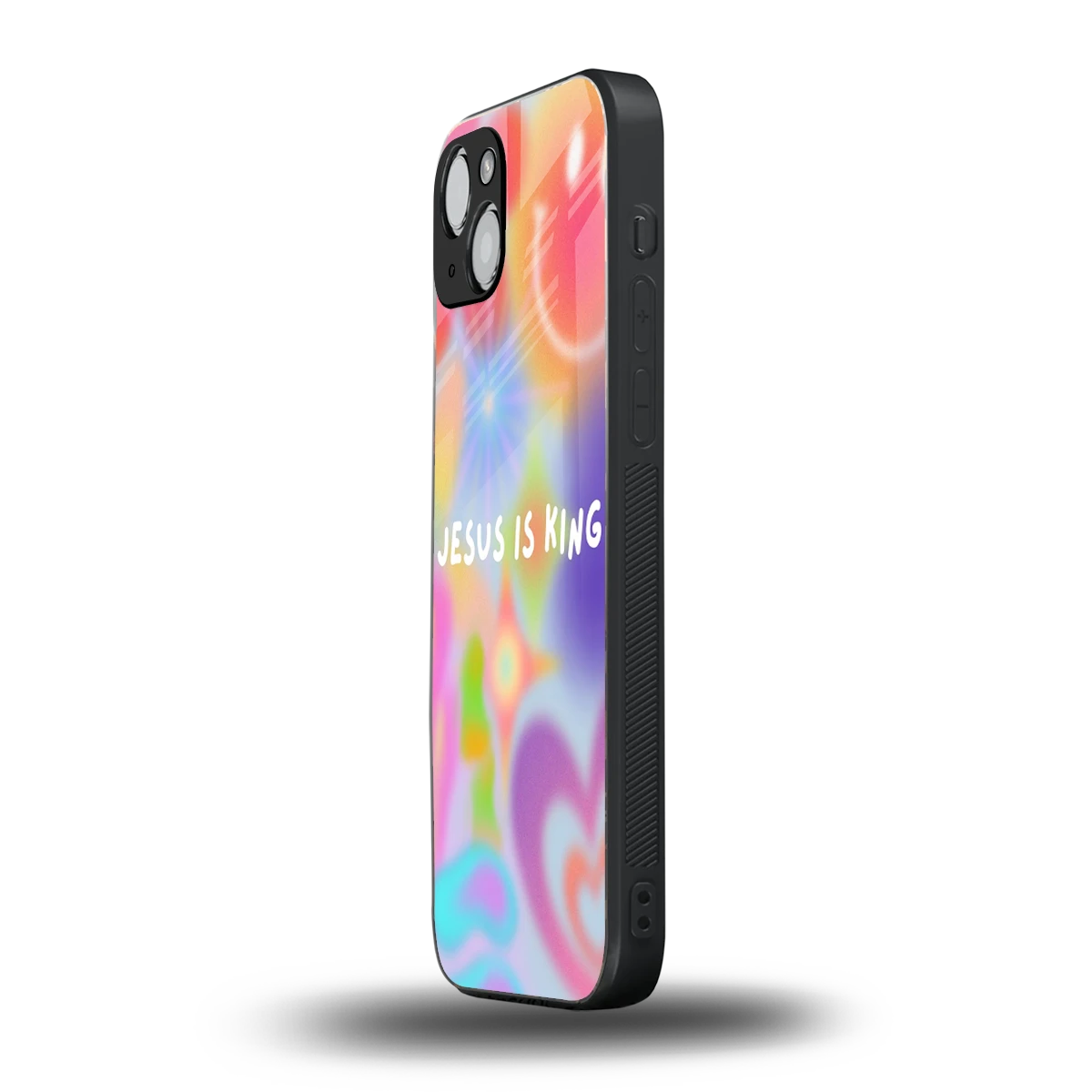 Jesus Is King iphone 15 mobile cover | shockproof glass phone case