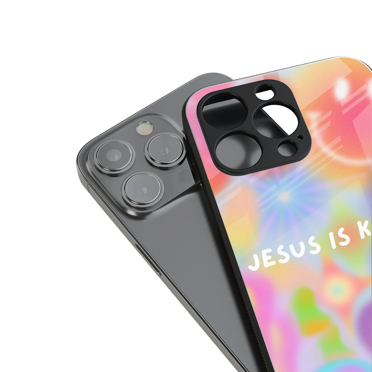 Jesus Is King Phone Case for Iphone 16 | Glass Case