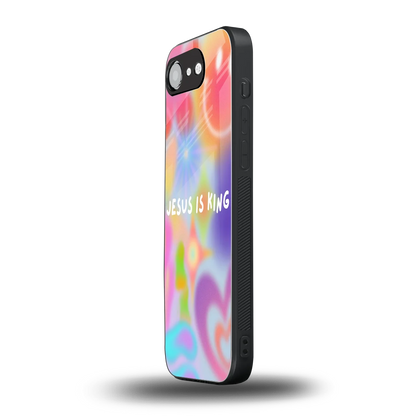 Jesus Is King iphone 17e mobile cover | shockproof glass phone case