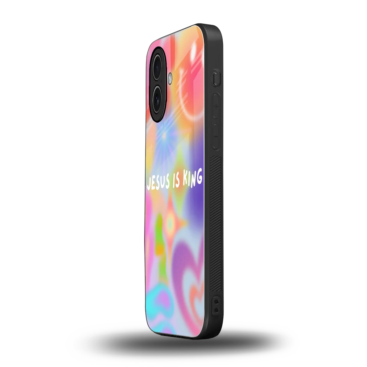 Jesus Is King iphone 17 mobile cover | shockproof glass phone case