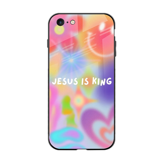 Jesus Is King back phone cover | glass case for iphone 6