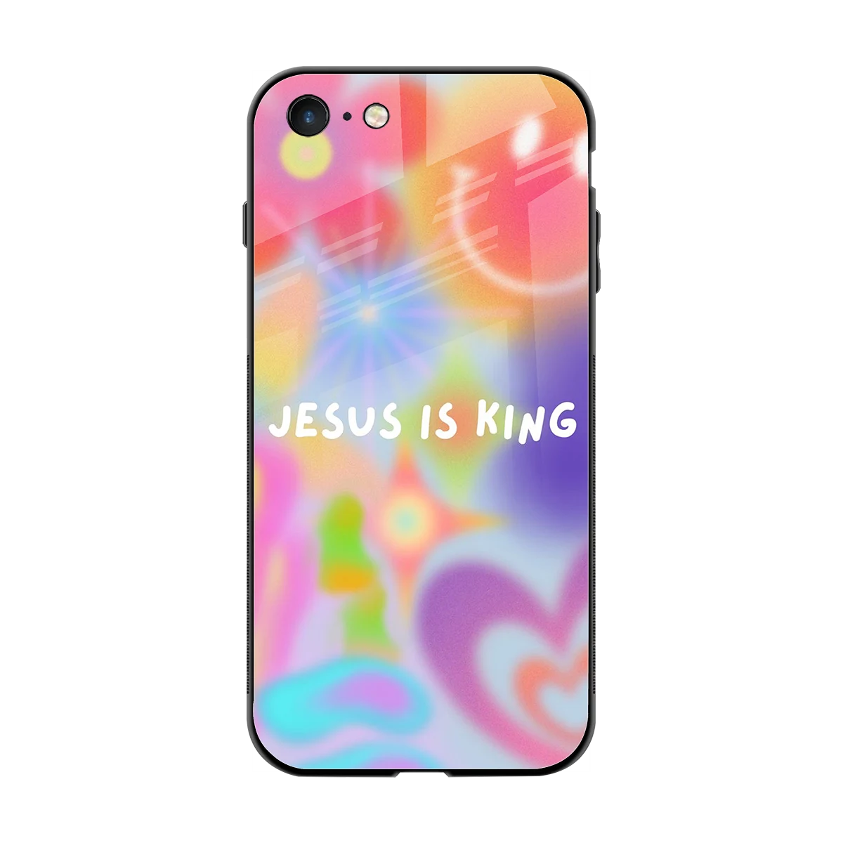 Jesus Is King back phone cover | glass case for iphone 7