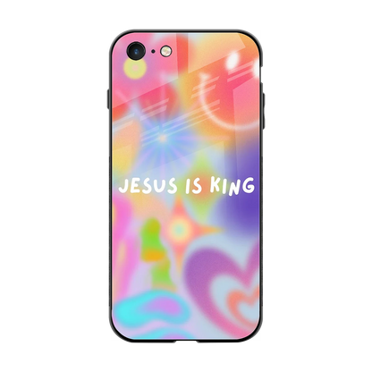 Jesus Is King back phone cover | glass case for iphone 7