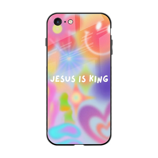 Jesus Is King back phone cover | glass case for iphone 7