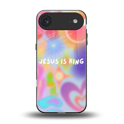 Jesus Is King back phone cover | glass case for iphone air