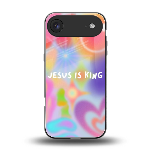 Jesus Is King back phone cover | glass case for iphone air