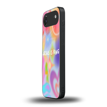 Jesus Is King iphone air mobile cover | shockproof glass phone case