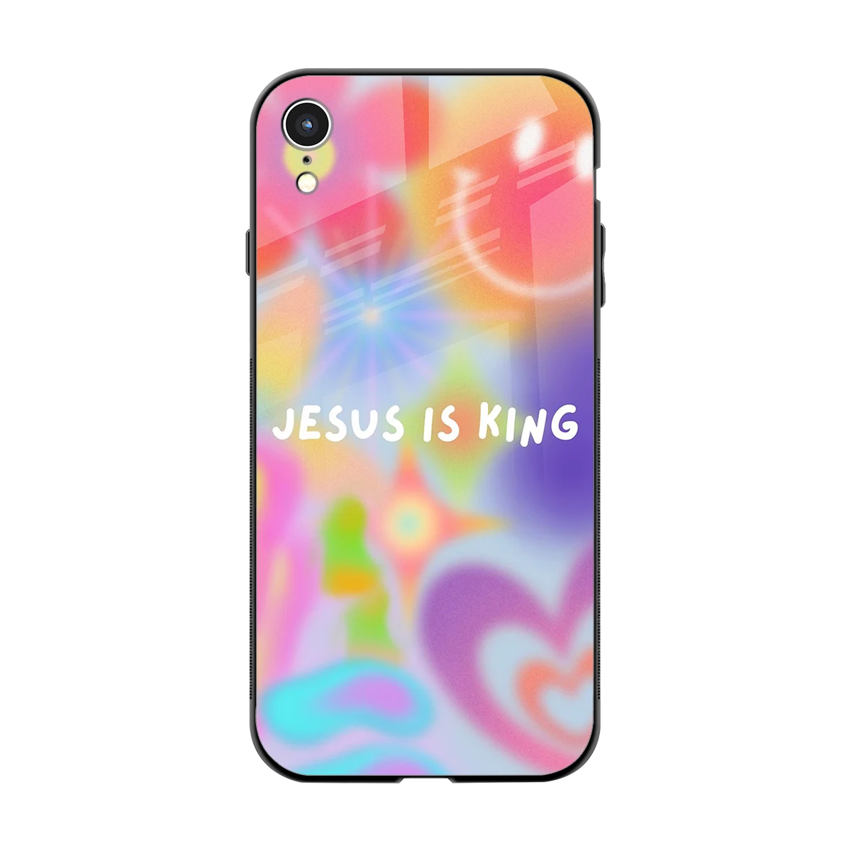 Jesus Is King back phone cover | glass case for iphone xr