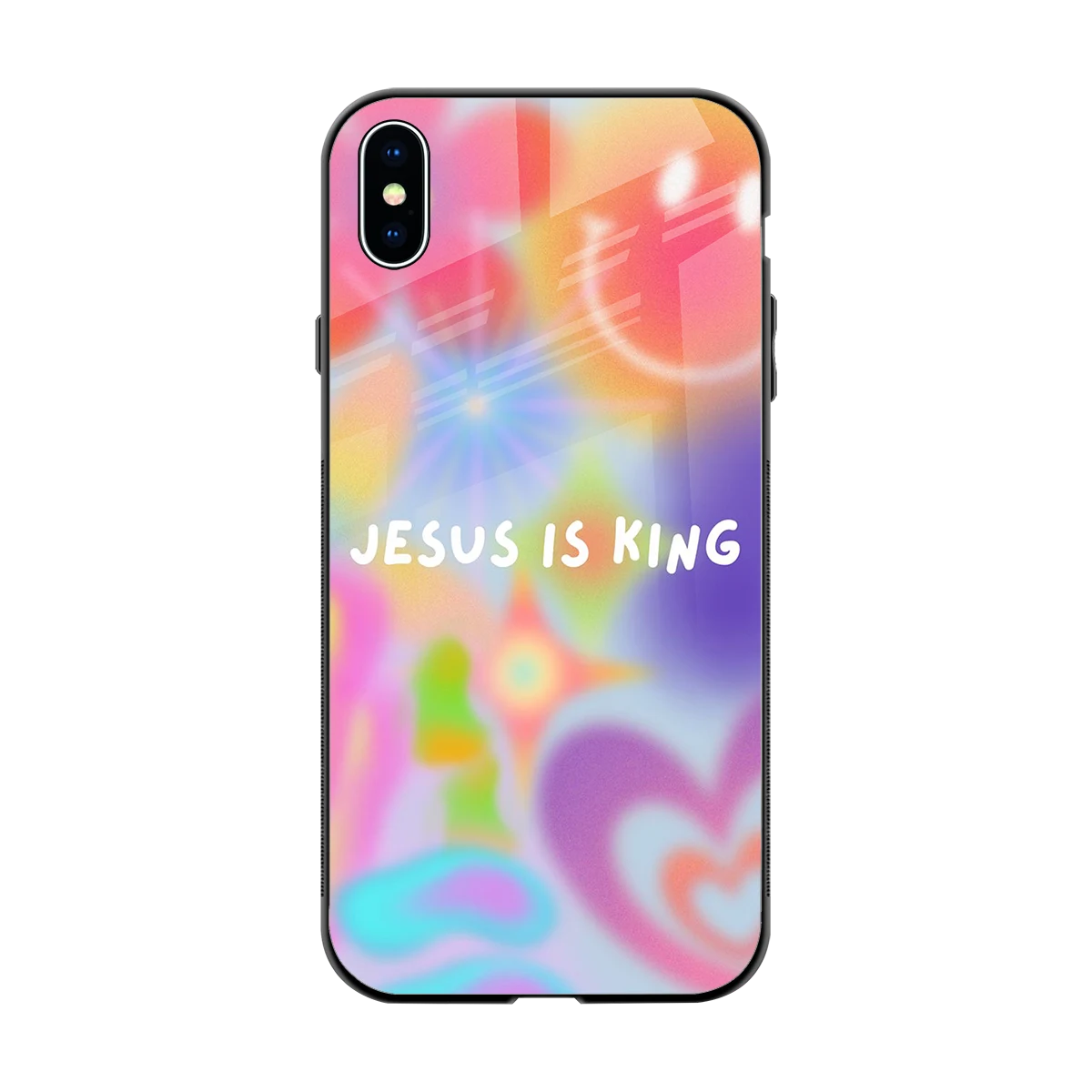 Jesus Is King back phone cover | glass case for iphone xs max