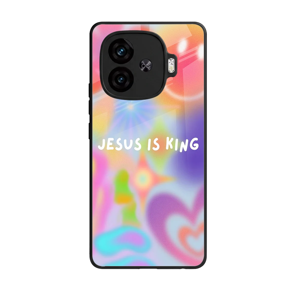 Jesus Is King back phone cover | glass case for iqoo neo 10r 5g