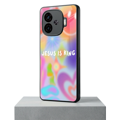 Jesus Is King iqoo neo 10r 5g mobile cover | shockproof glass phone case