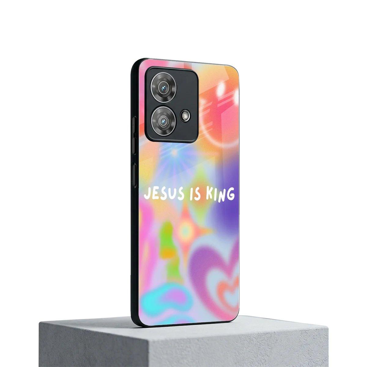 Jesus Is King motorola edge 40 neo 5g mobile cover | shockproof glass phone case