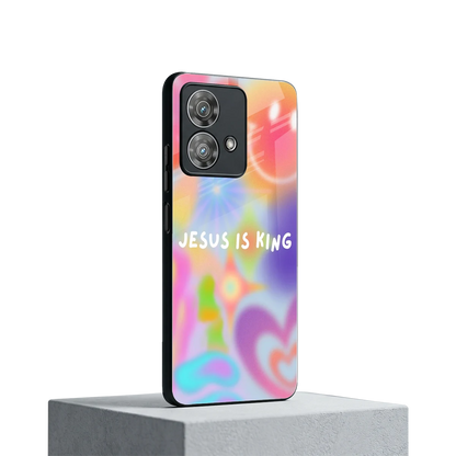 Jesus Is King motorola edge 40 neo 5g mobile cover | shockproof glass phone case
