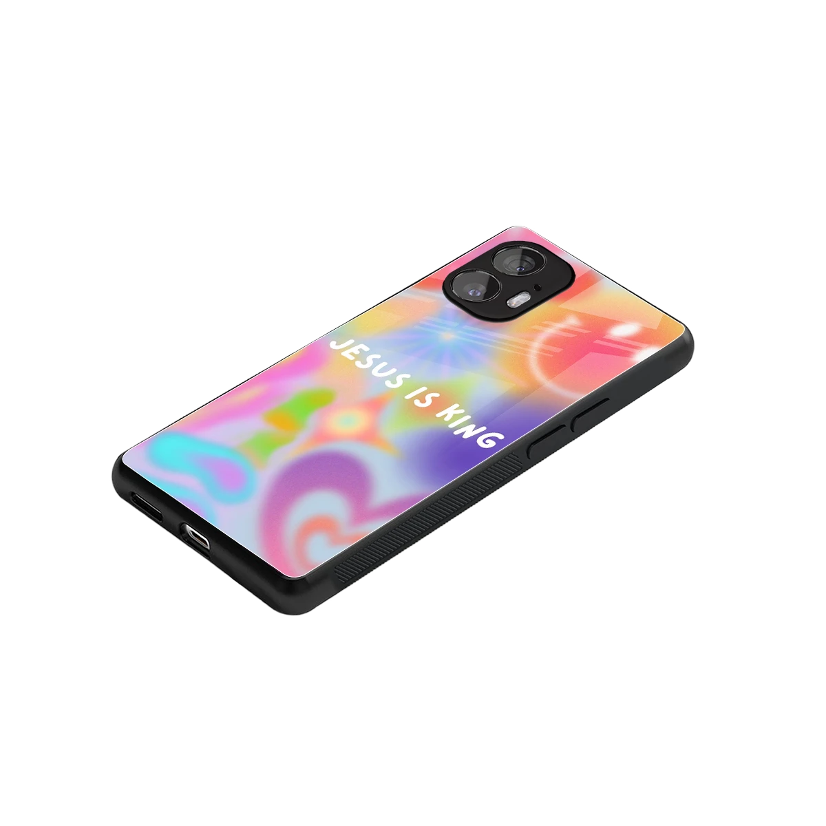 Jesus Is King stylish phone case for nothing phone 2 | glossy glass and slim fit