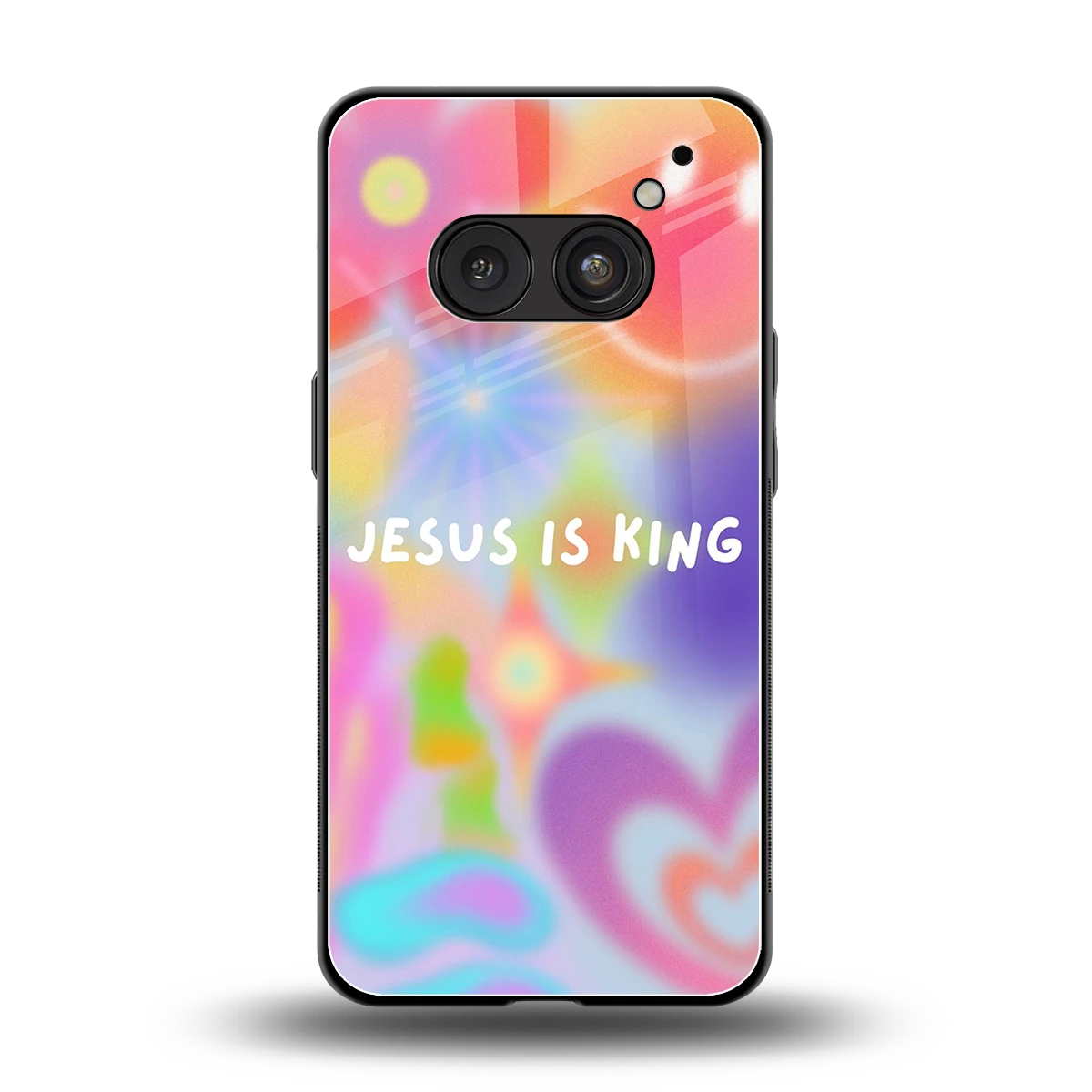 Jesus Is King back phone cover | glass case for nothing phone 2a plus