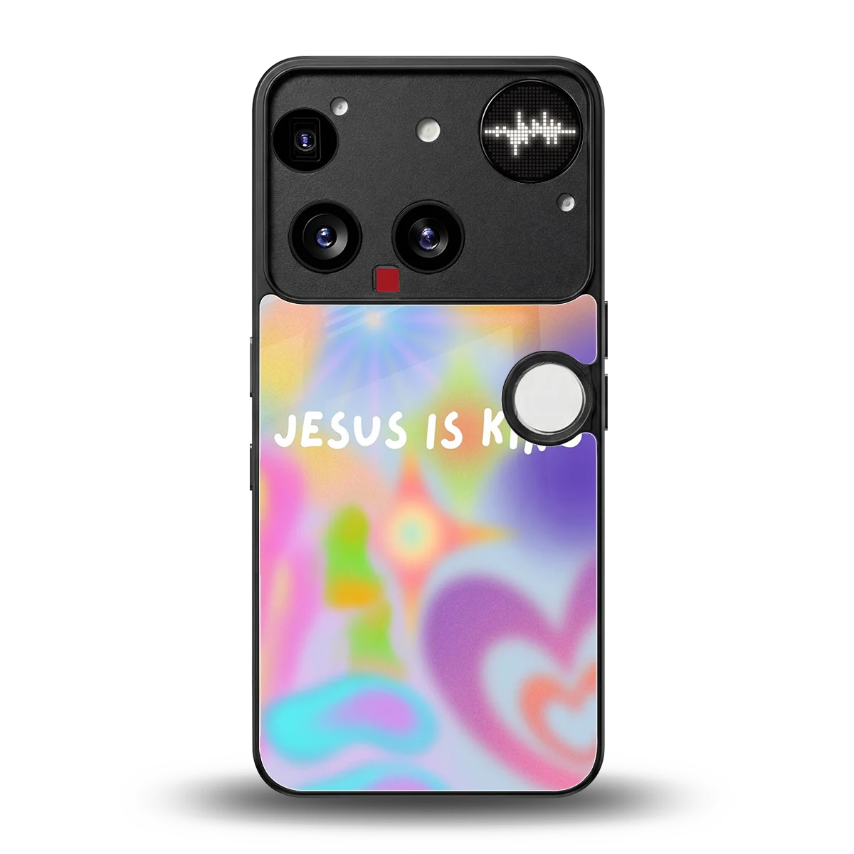 Jesus Is King back phone cover | glass case for nothing phone 3