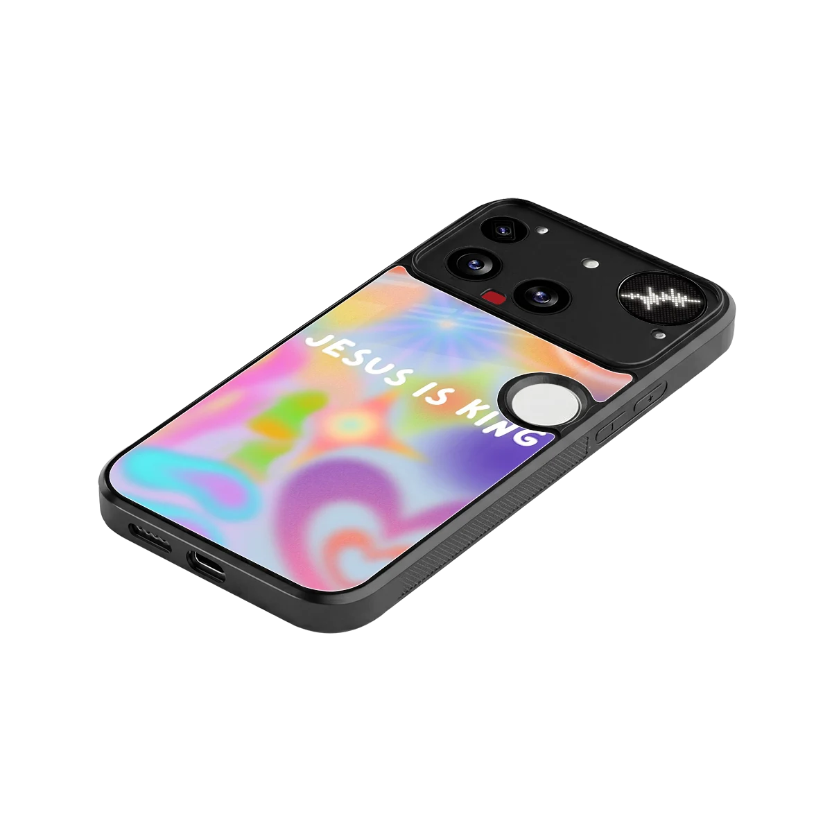 Jesus Is King stylish phone case for nothing phone 3 | glossy glass and slim fit