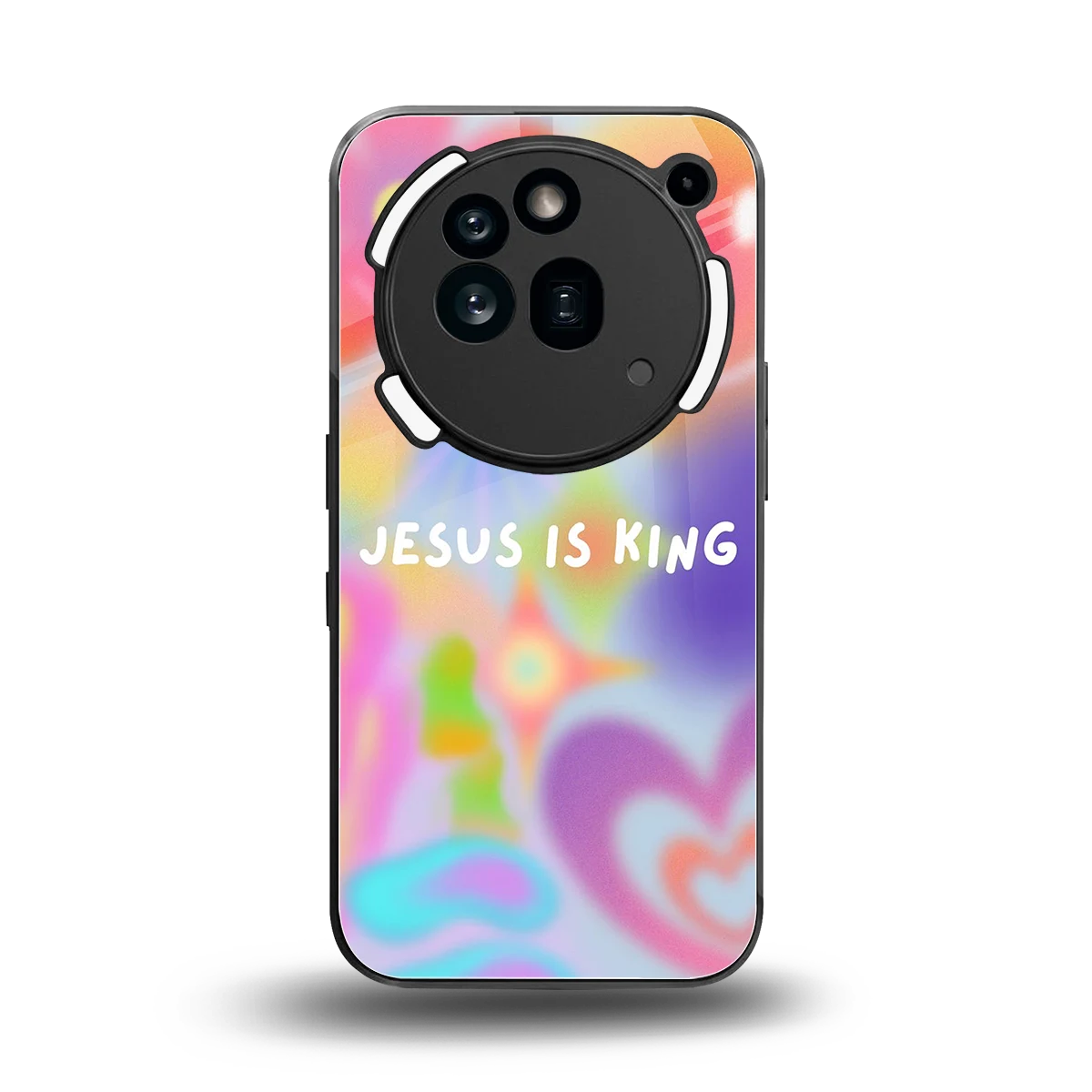 Jesus Is King back phone cover | glass case for nothing phone 3a pro