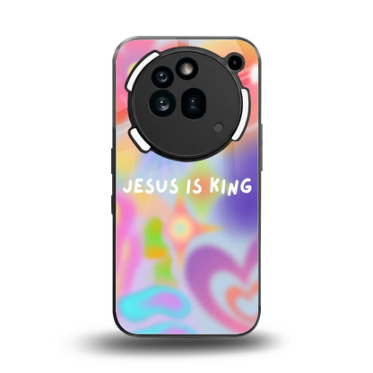 Jesus Is King back phone cover | glass case for nothing phone 3a pro