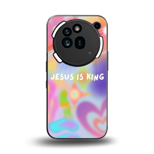 Jesus Is King back phone cover | glass case for nothing phone 3a pro