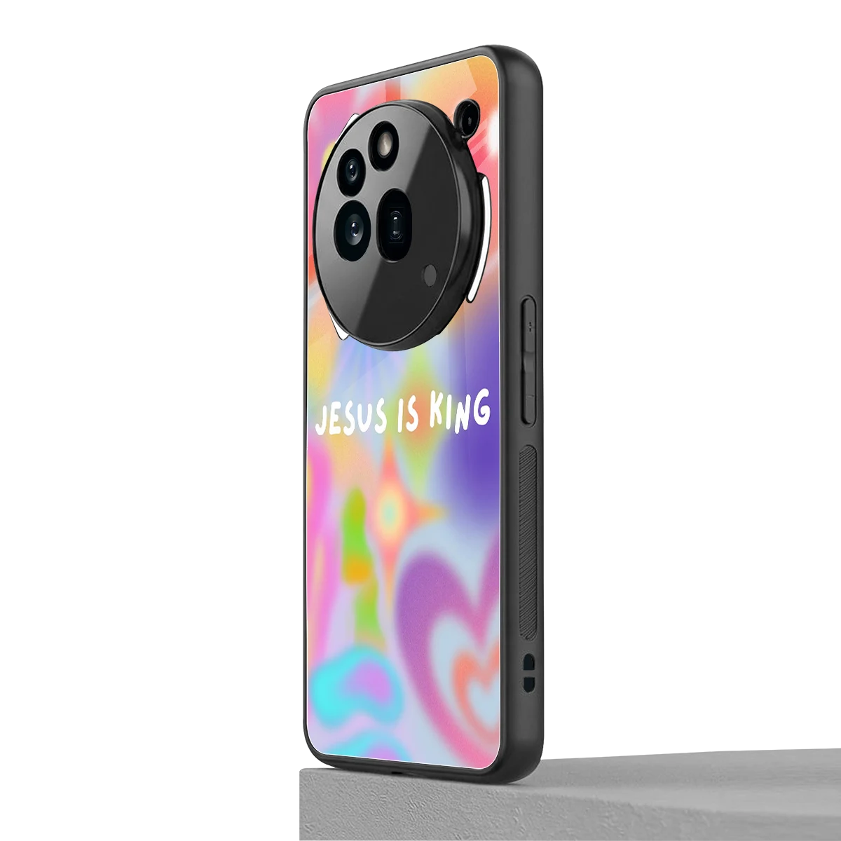 Jesus Is King nothing phone 3a pro mobile cover | shockproof glass phone case