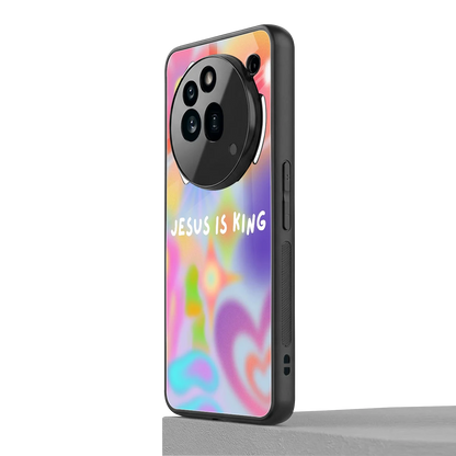 Jesus Is King nothing phone 3a pro mobile cover | shockproof glass phone case