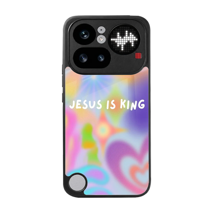 Jesus Is King back phone cover | glass case for nothing phone 4a pro