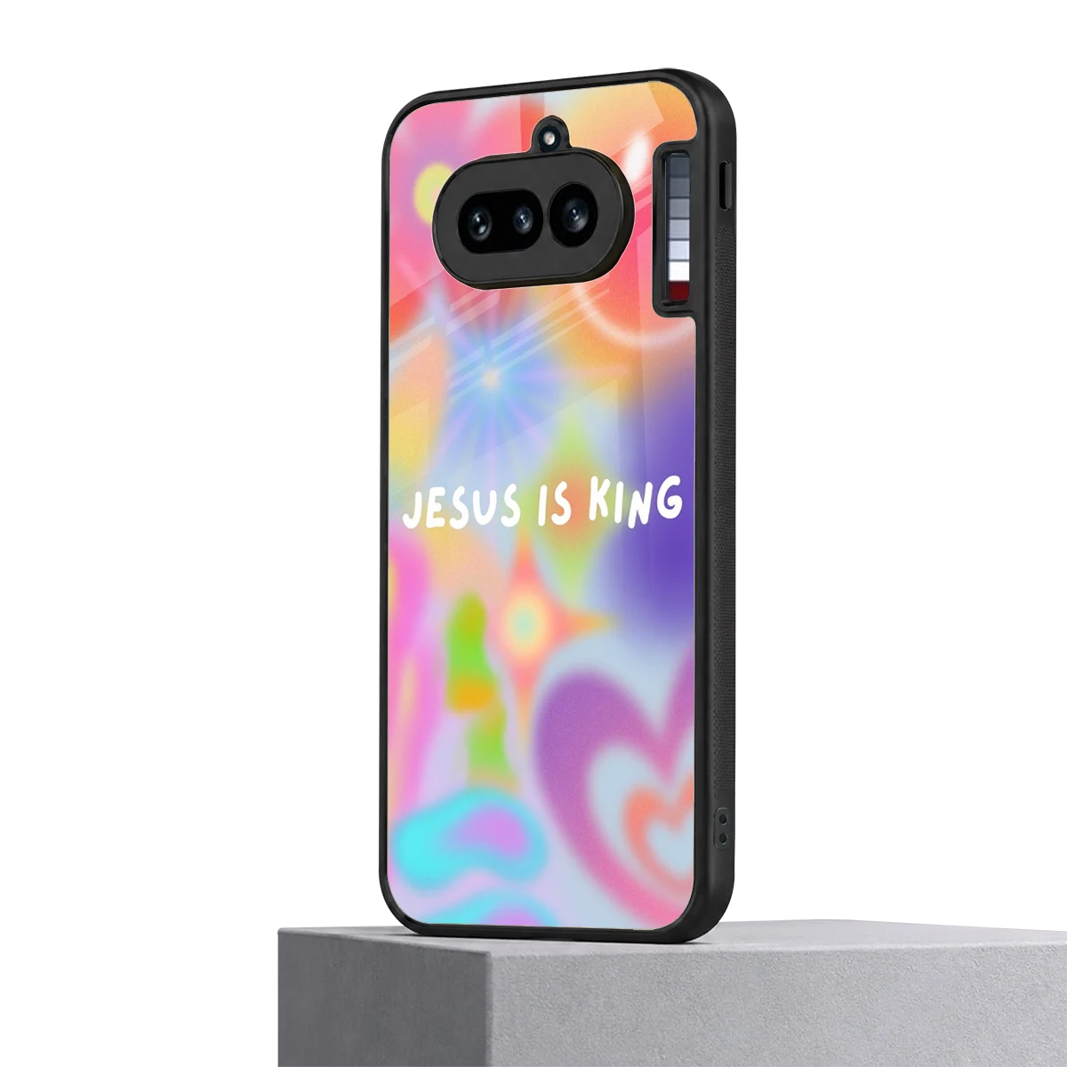 Jesus Is King nothing phone 4a mobile cover | shockproof glass phone case