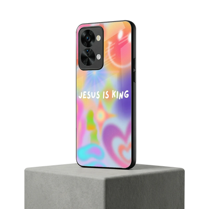 Jesus Is King oneplus nord 2t mobile cover | shockproof glass phone case