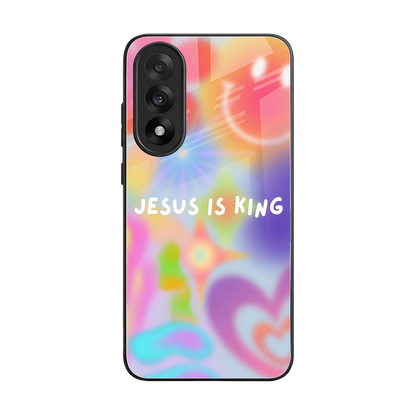 Jesus Is King back phone cover | glass case for oneplus nord 5