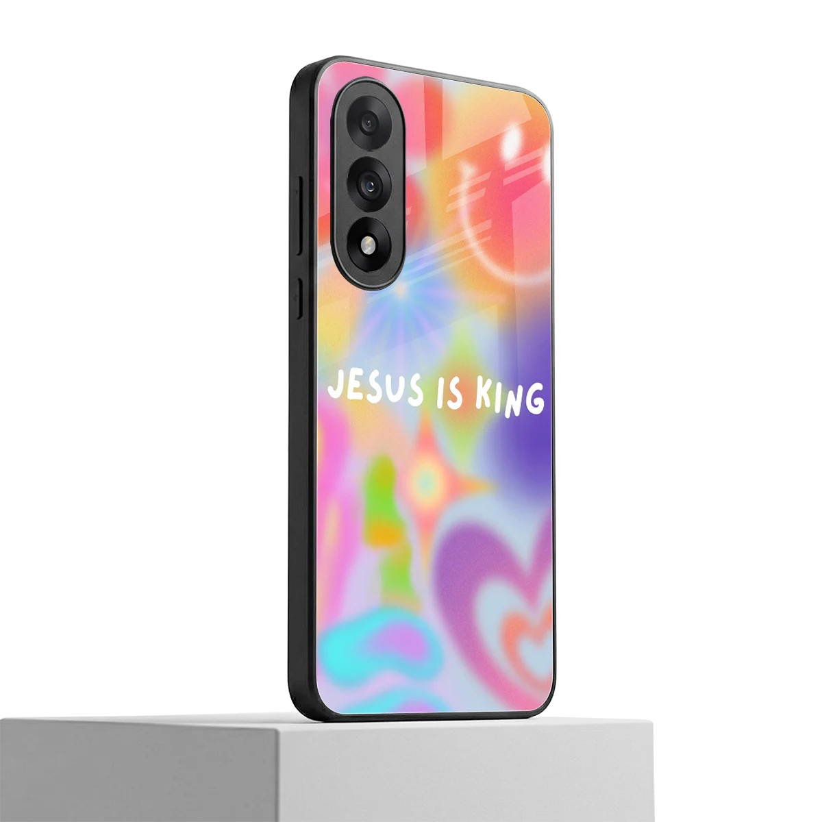 Jesus Is King oneplus nord 5 mobile cover | shockproof glass phone case