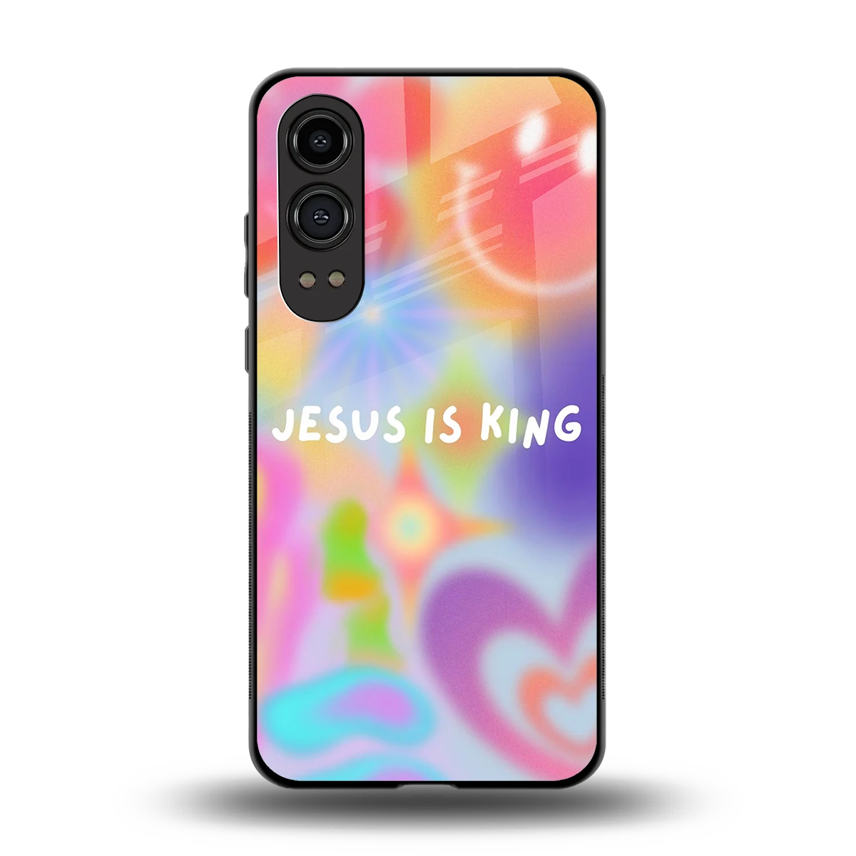 Jesus Is King back phone cover | glass case for oneplus nord ce 4 lite