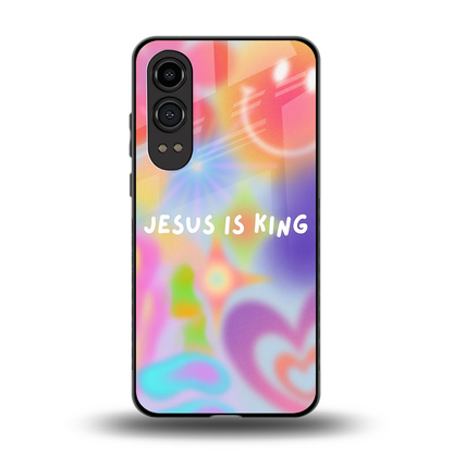 Jesus Is King back phone cover | glass case for oneplus nord ce 4 lite