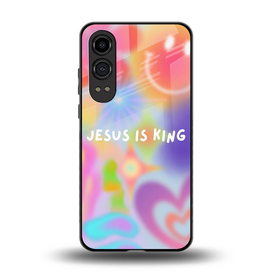Jesus Is King back phone cover | glass case for oneplus nord ce 4 lite