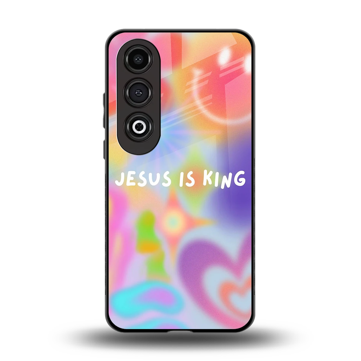 Jesus Is King back phone cover | glass case for oneplus nord ce 4