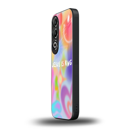 Jesus Is King oneplus nord ce 4 mobile cover | shockproof glass phone case