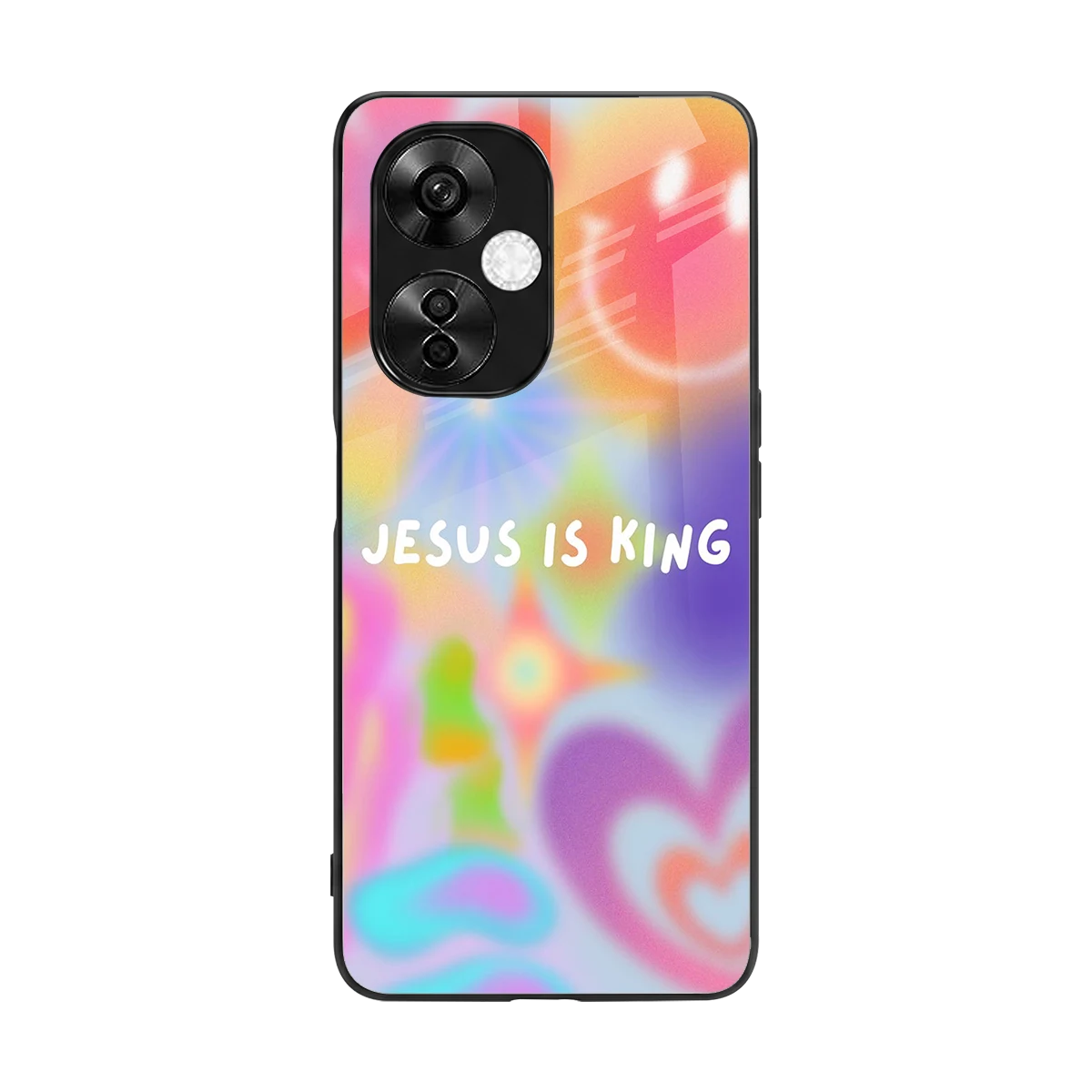 Jesus Is King back phone cover | glass case for oneplus nord ce 3 lite