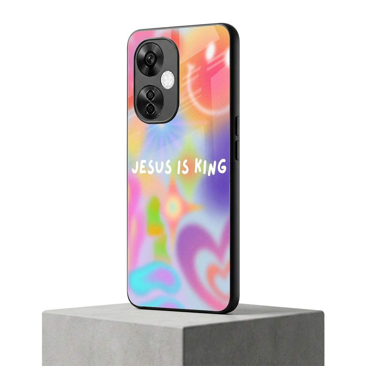 Jesus Is King oneplus nord ce 3 lite mobile cover | shockproof glass phone case