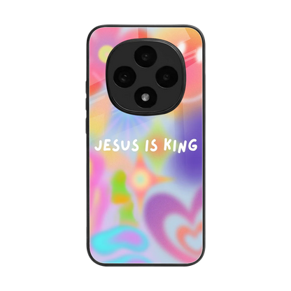Jesus Is King back phone cover | glass case for oppo f31 pro 5g