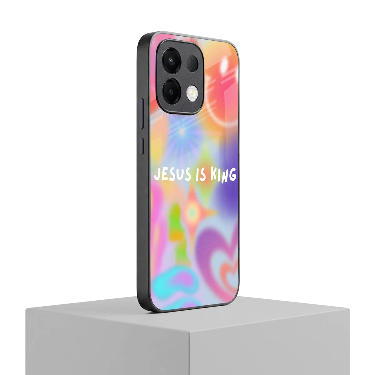 Jesus Is King oppo k13 5g mobile cover | shockproof glass phone case
