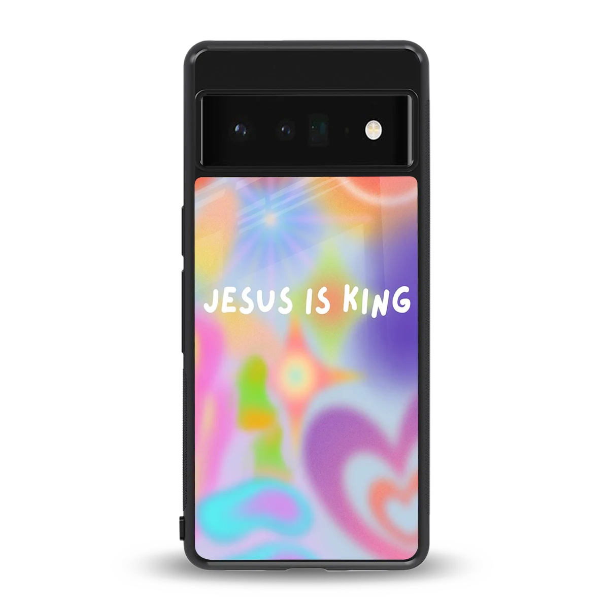 Jesus Is King back phone cover | glass case for google pixel 6 pro