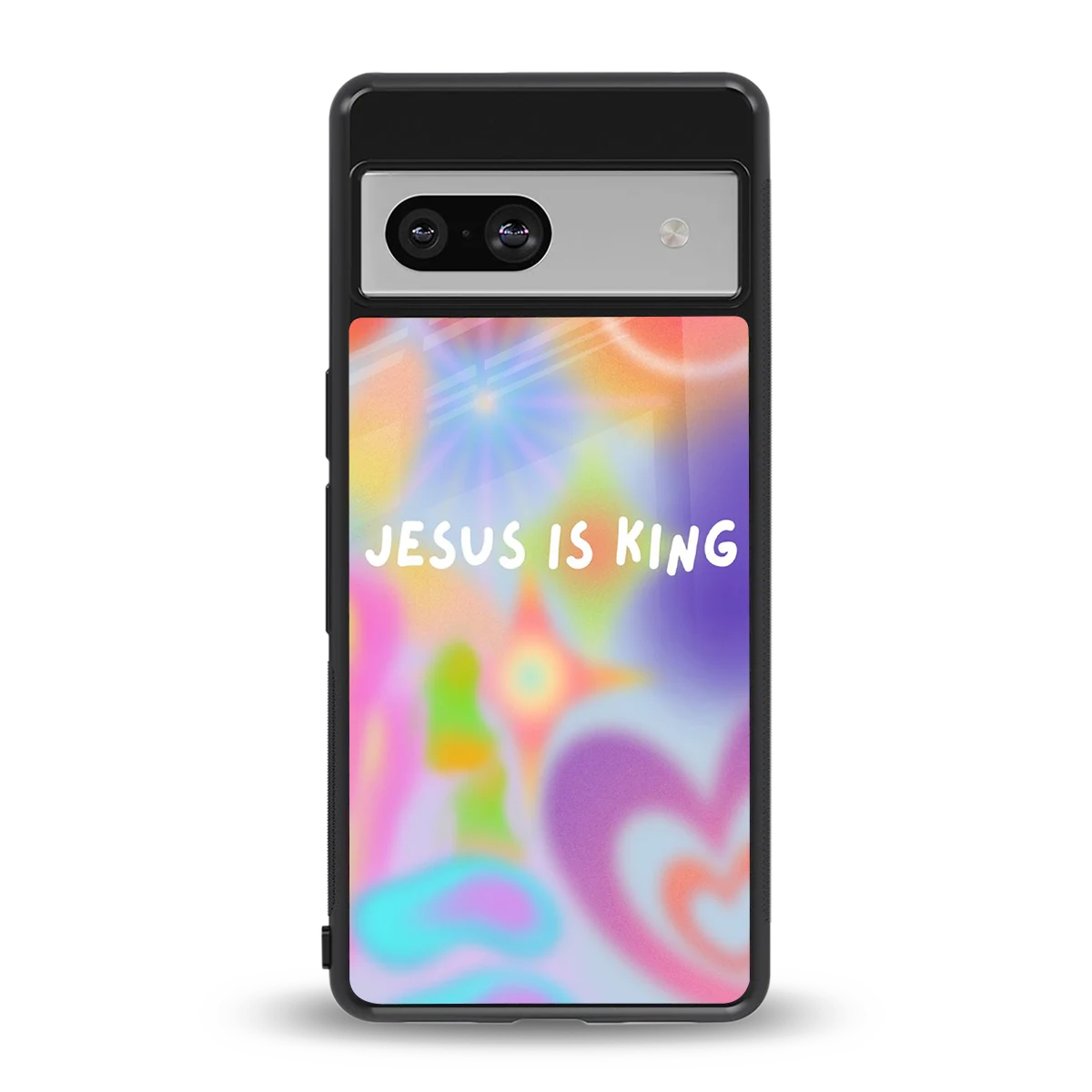 Jesus Is King back phone cover | glass case for google pixel 7