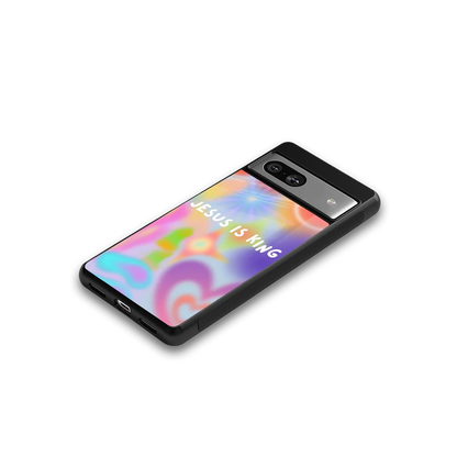 Jesus Is King google pixel 7 mobile cover | shockproof glass phone case